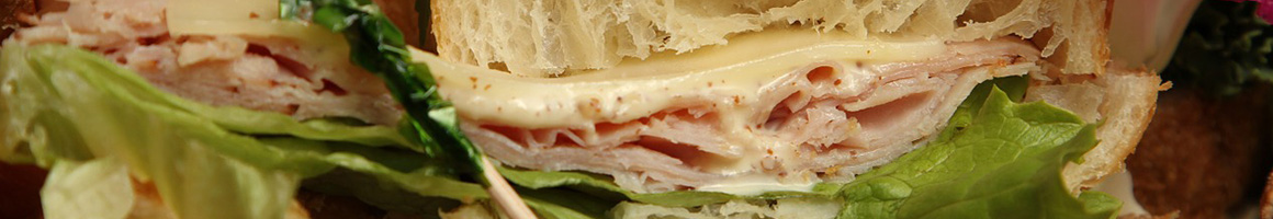 Eating Sandwich at Colonial Corner Hoagie Shop restaurant in Pinellas Park, FL.